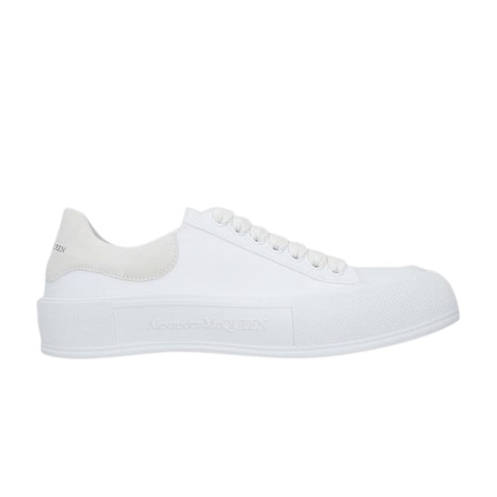 Alexander McQueen Deck Plimsoll Low White
