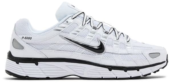P-6000 White Metallic Silver Black