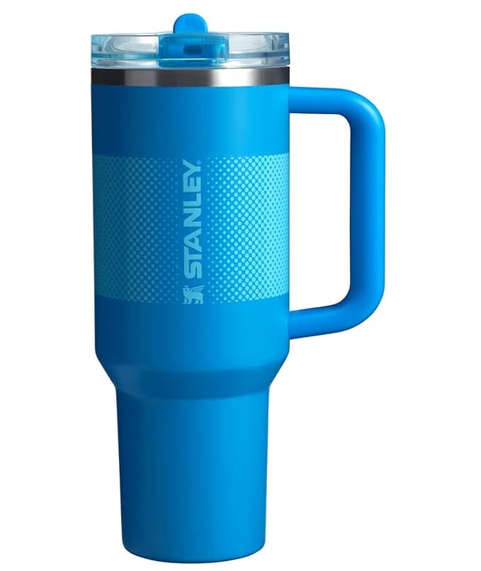 Stanley Quencher ProTour Flip Straw Tumbler with Leakproof Lid 40 oz (Azure Fade)