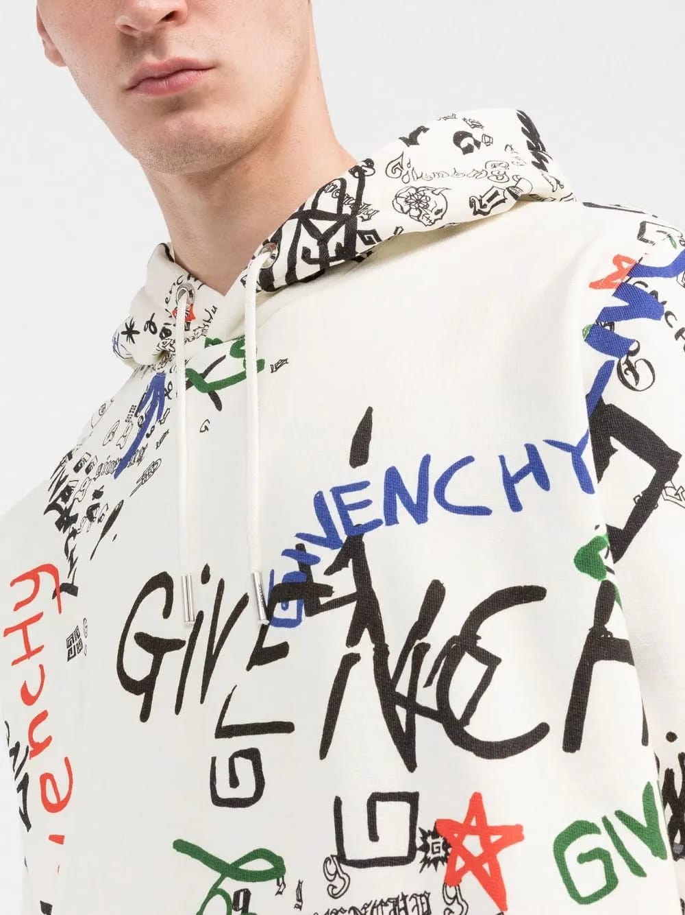 graffiti printed Hoodie