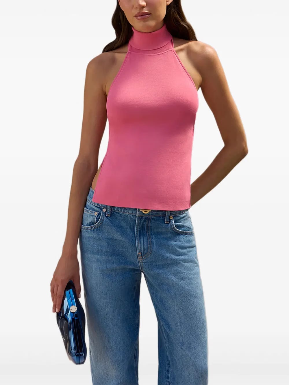 Wake knitted top