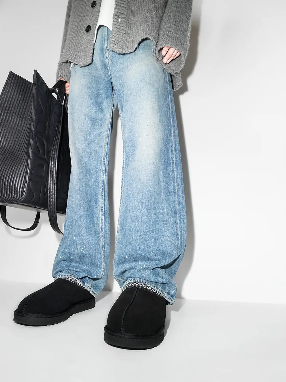 Tasman suede slippers