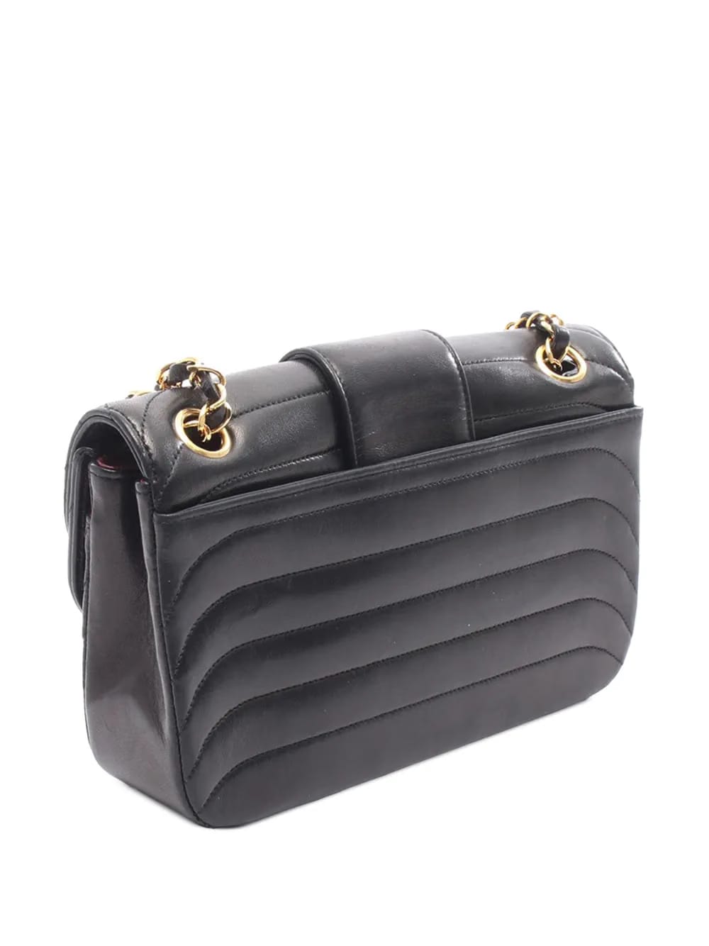 1991-1994 Lambskin Mademoiselle Flap shoulder bag