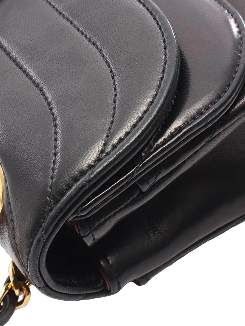 1991-1994 Lambskin Mademoiselle Flap shoulder bag