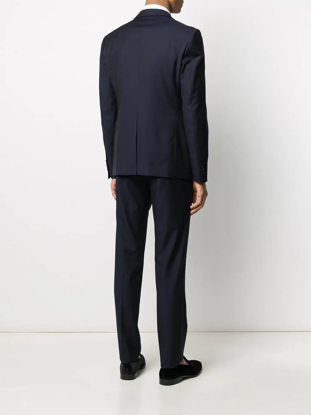 satin panel suit set