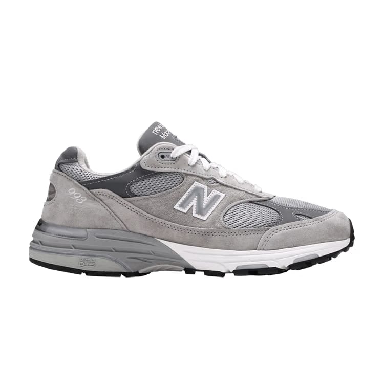 993 Made in USA 2E Wide Grey White