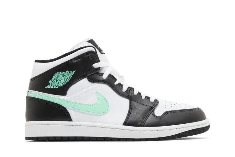 Air Jordan 1 Mid Green Glow