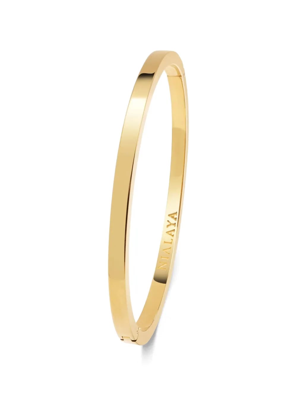Simplicity gold-plated bangle