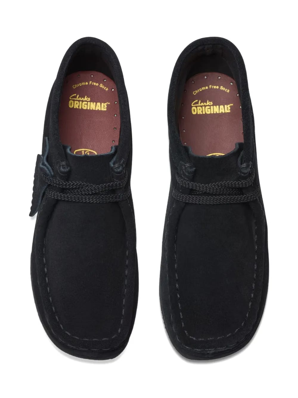 Wallabee suede lace-up ankle boots