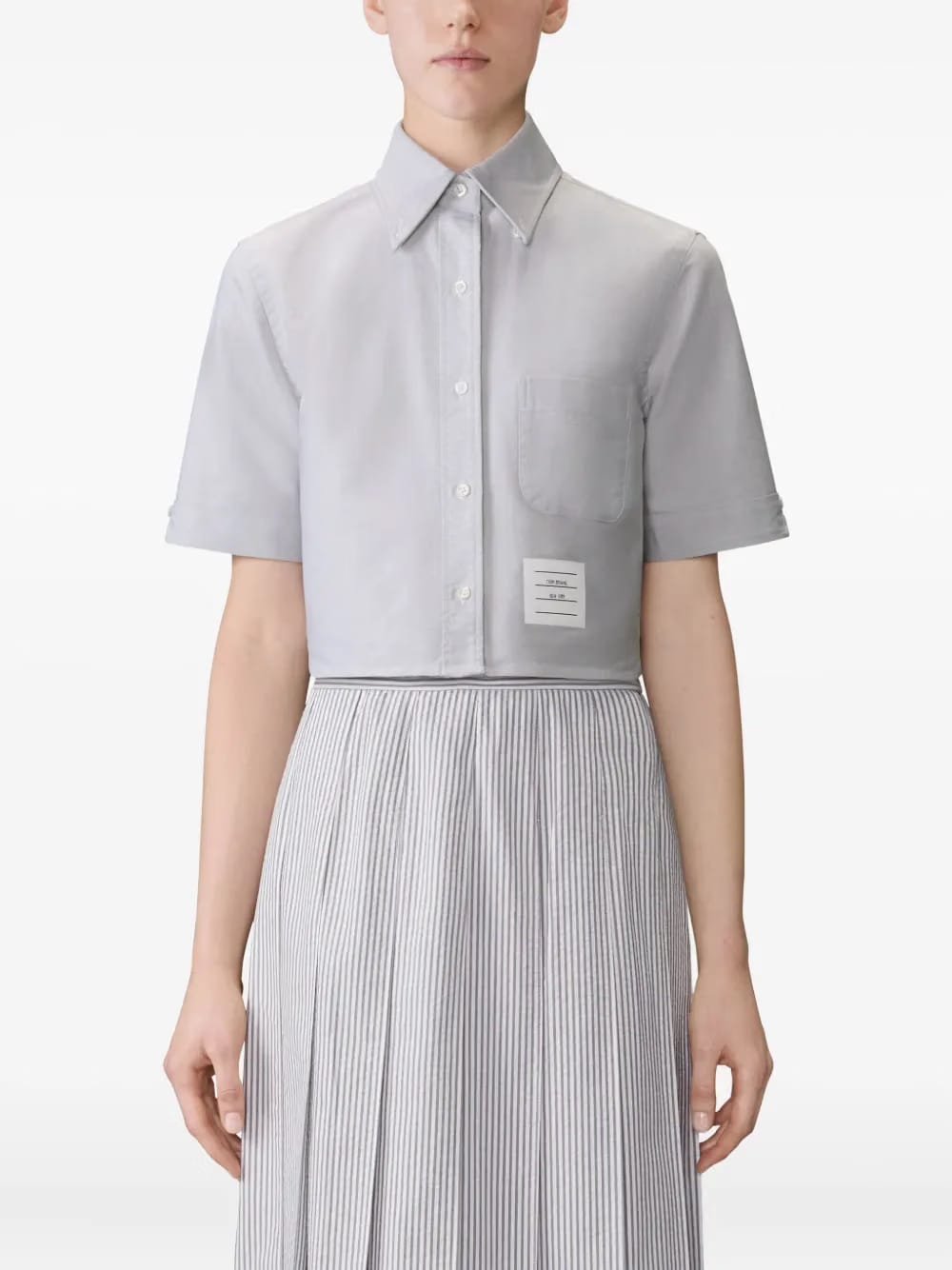 oxford short-sleeve shirt