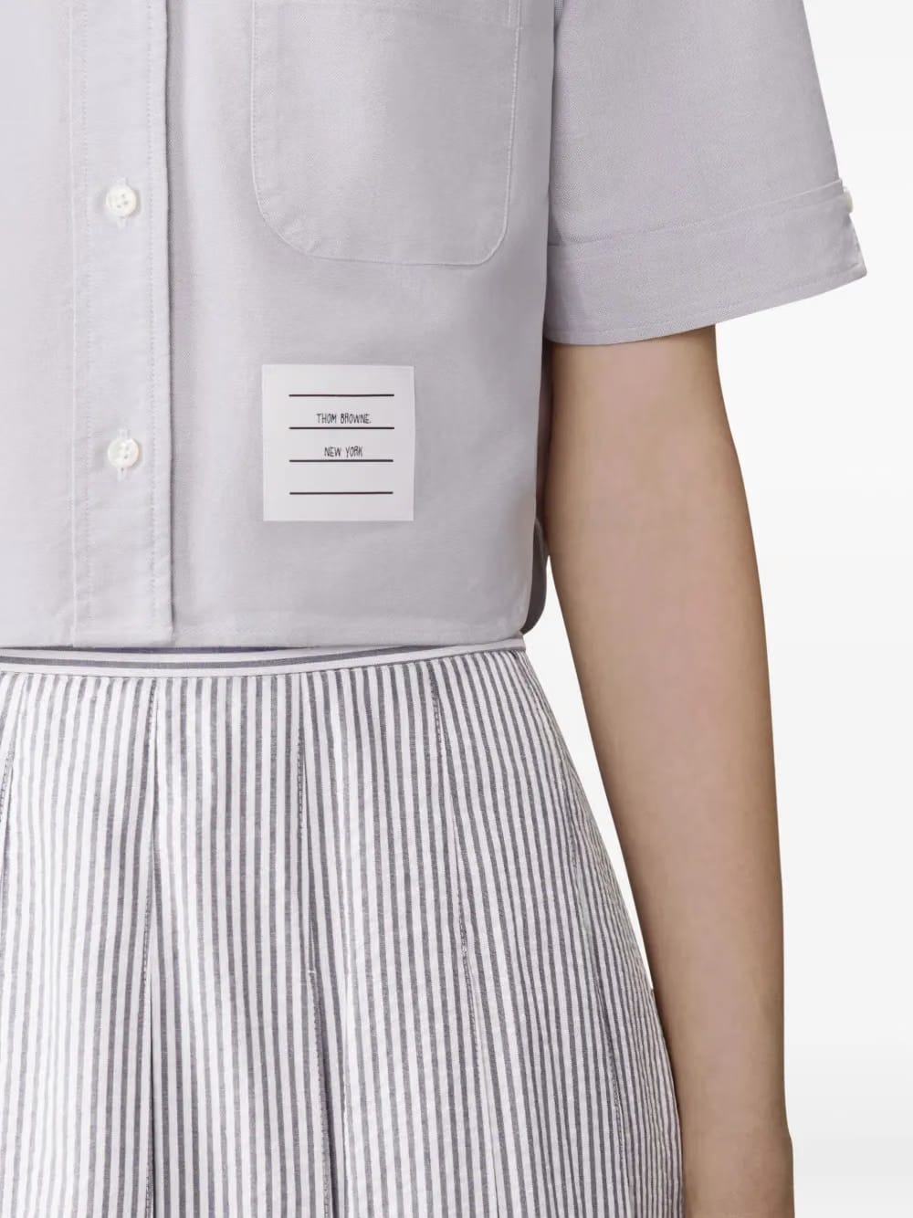 oxford short-sleeve shirt