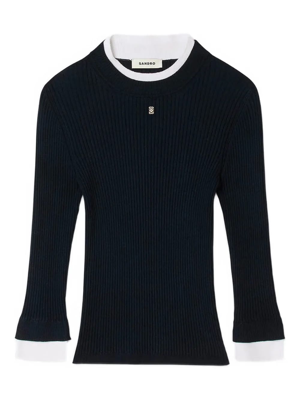 long-sleeve ribbed T-Shirt