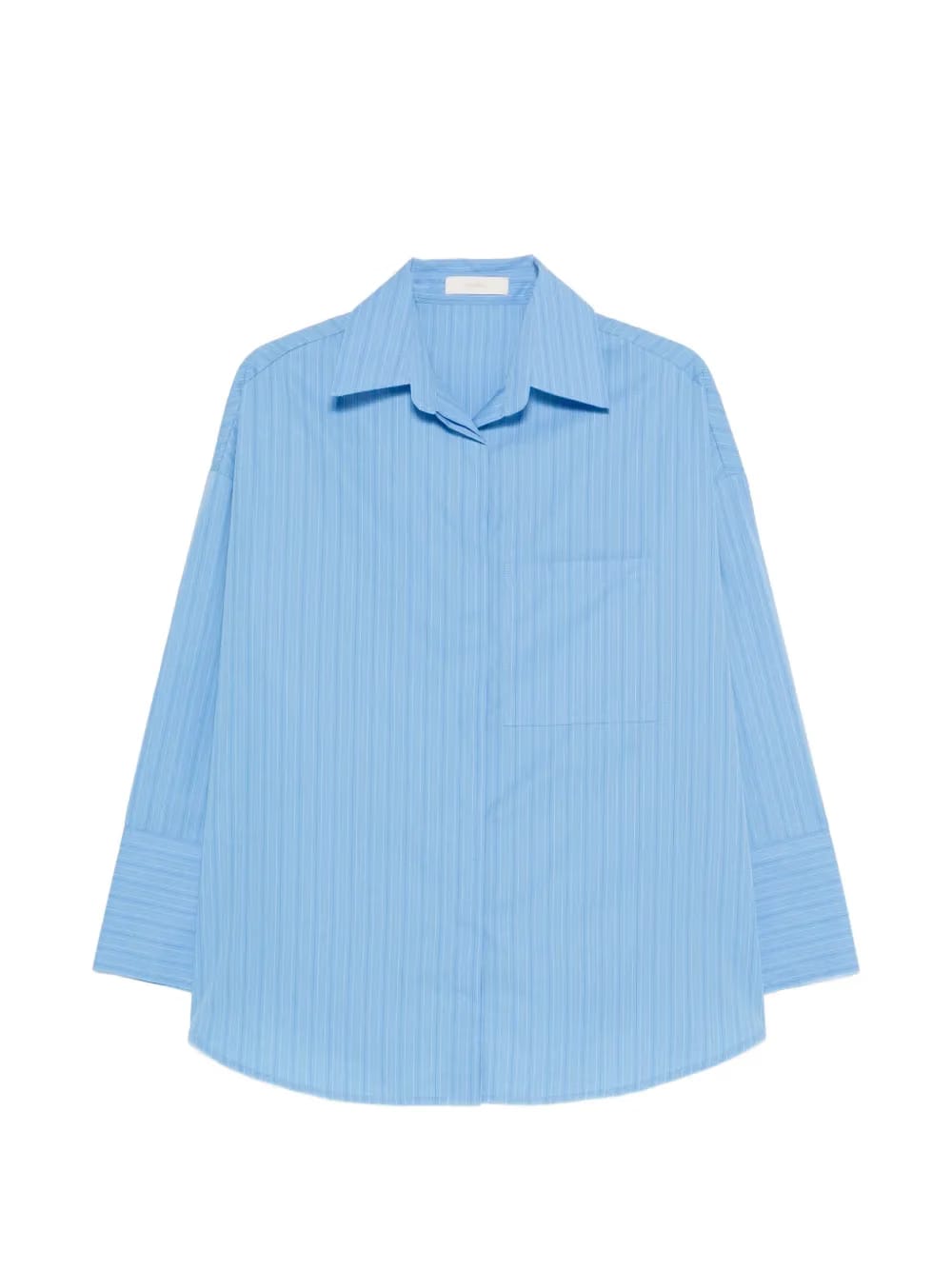Clemente chest-pocket striped shirt