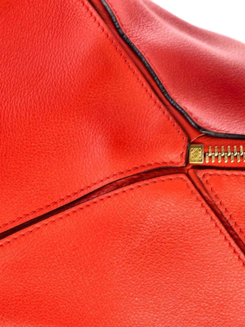 Puzzle Bag Leather Medium shoulder bag