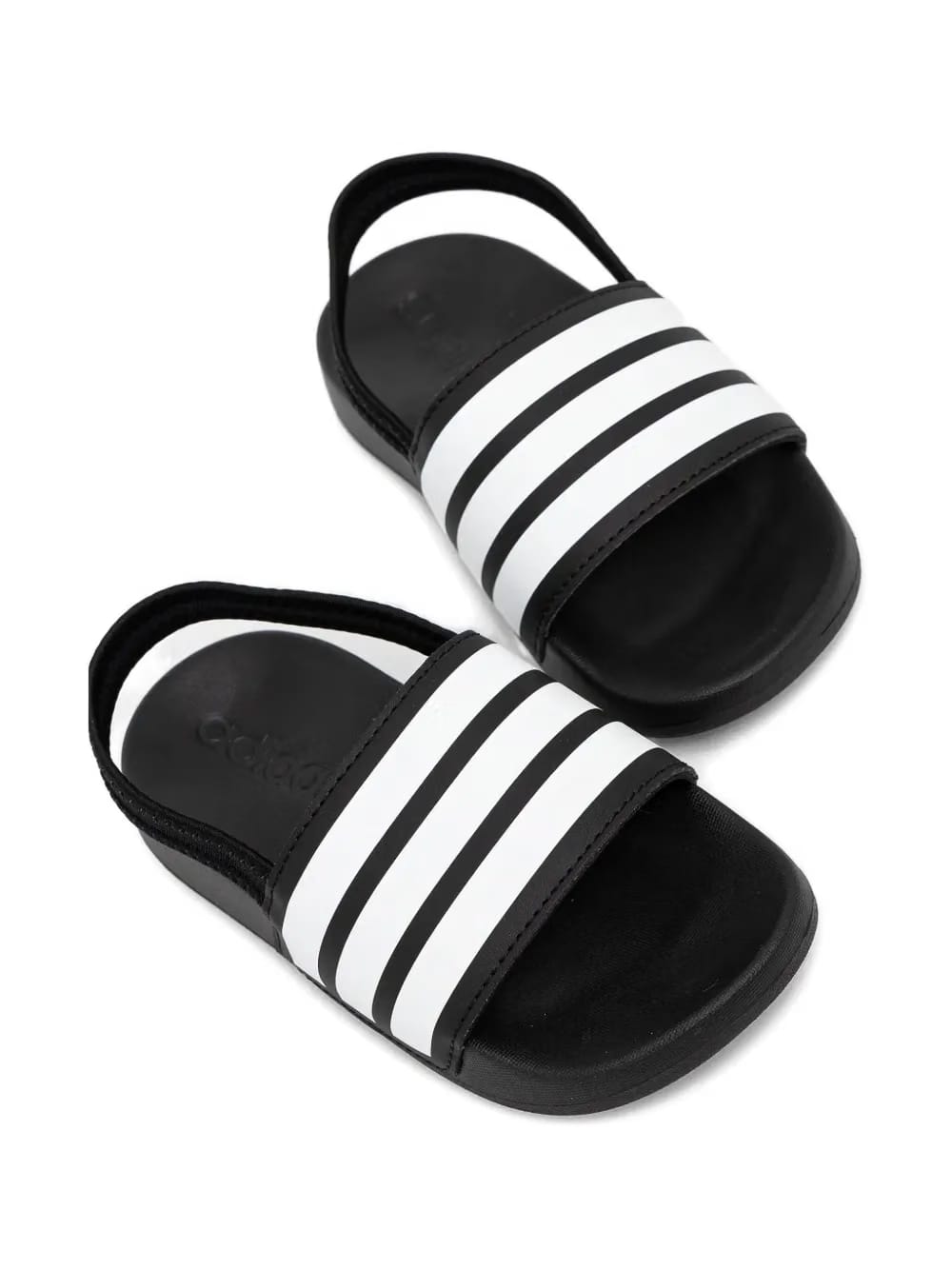 Adilette Estrap three-stripe slingback sandals