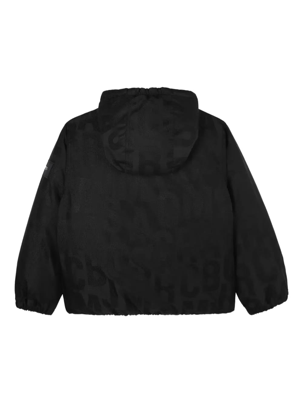 checked puffer jacket