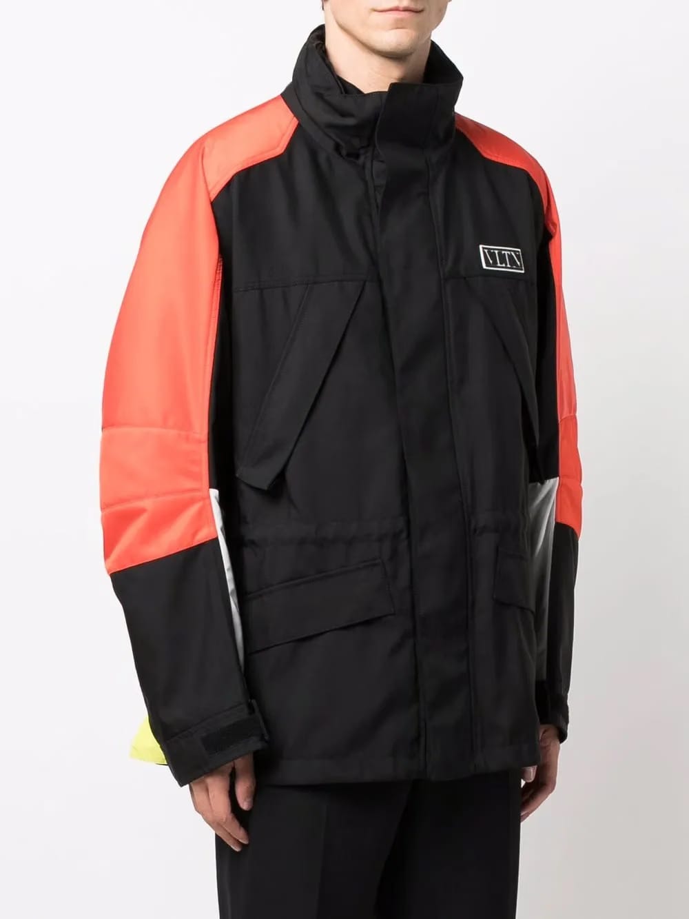 panelled sports jacket