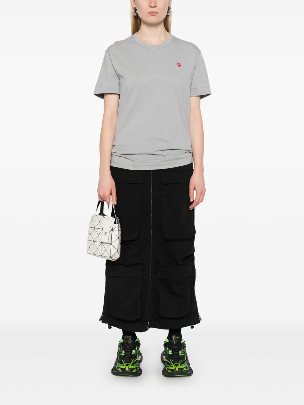 Mini Heart-patch T-Shirt