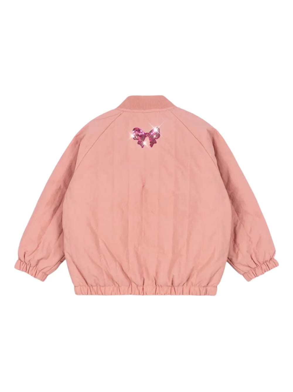sequin bow jacket