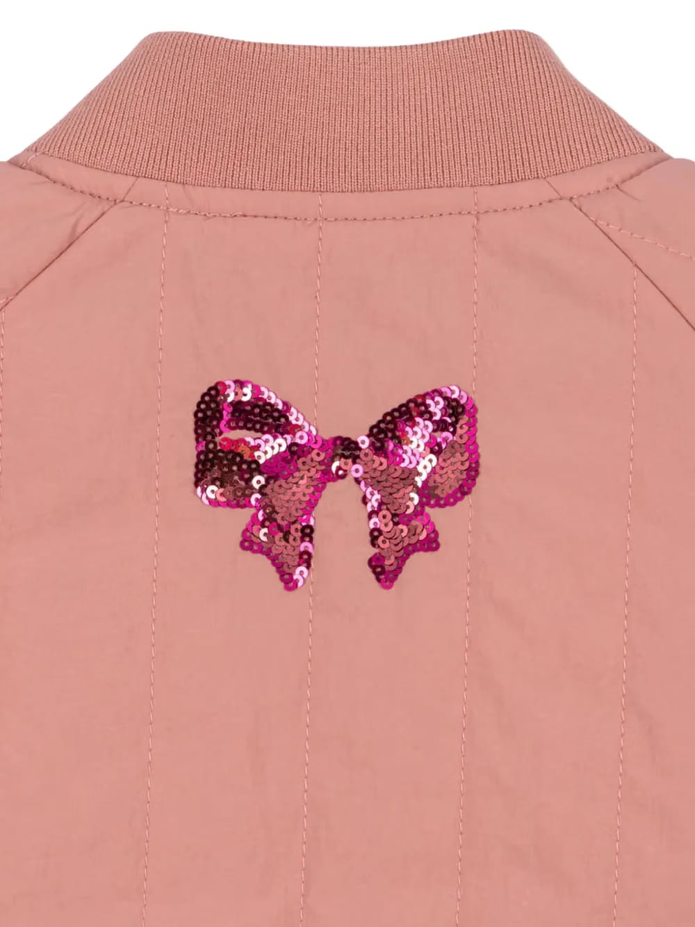 sequin bow jacket