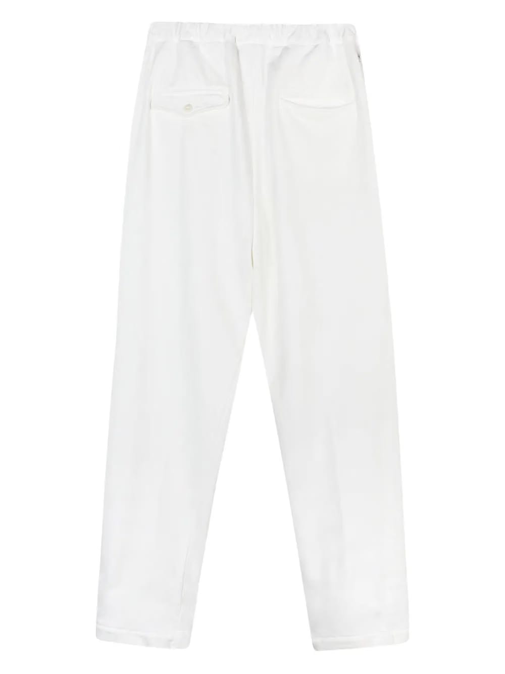 drawstring cotton track pants