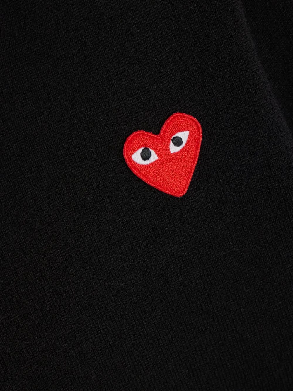 logo-patch cotton jumper