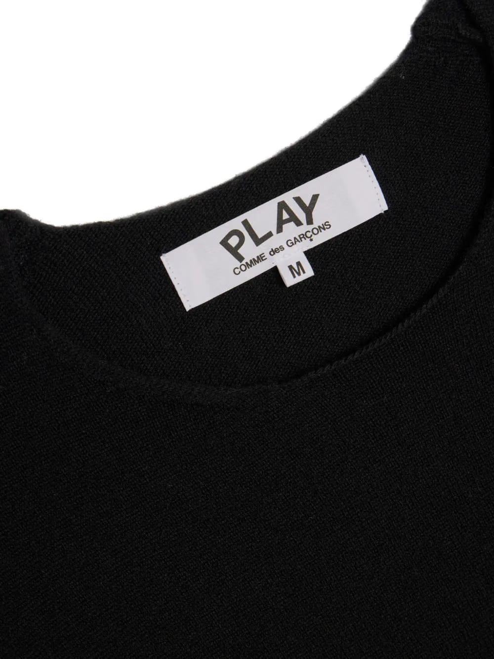 logo-patch cotton jumper
