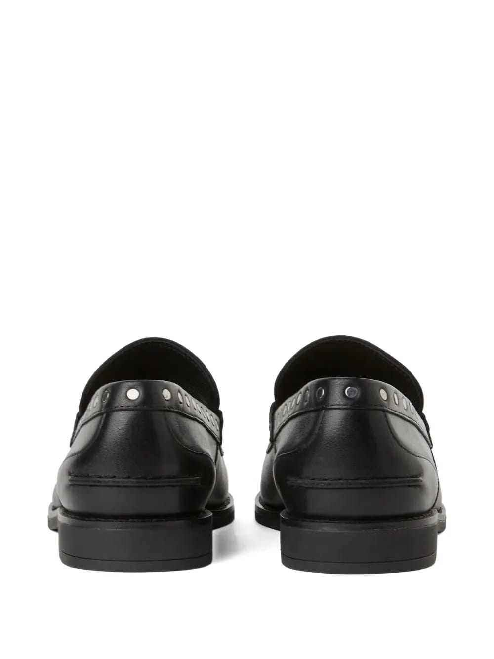 stud-embellished loafers