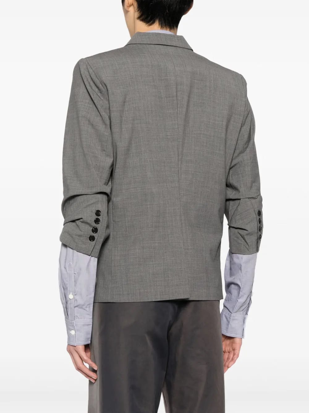 The Darius roll-sleeve blazer