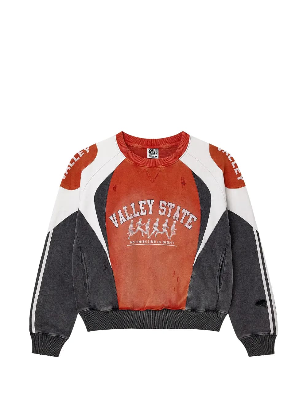 Techwood panelled sweatshirt