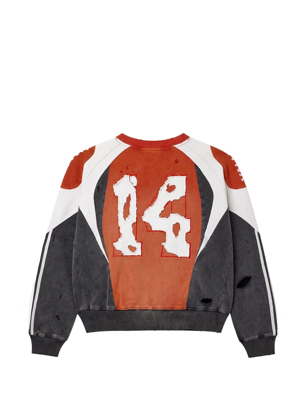 Techwood panelled sweatshirt