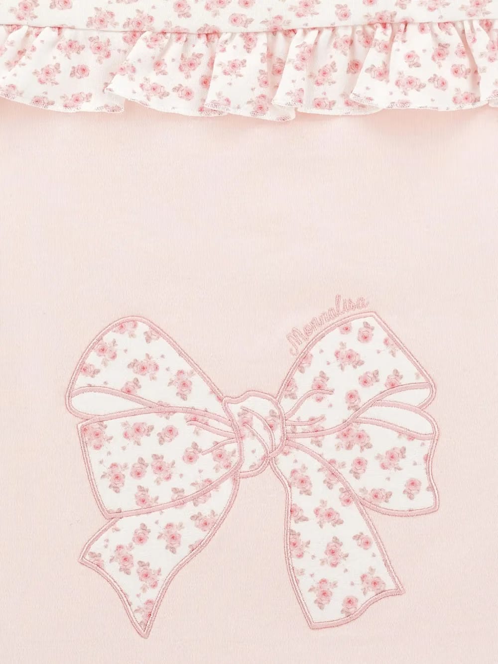 bow-detail sleep bag