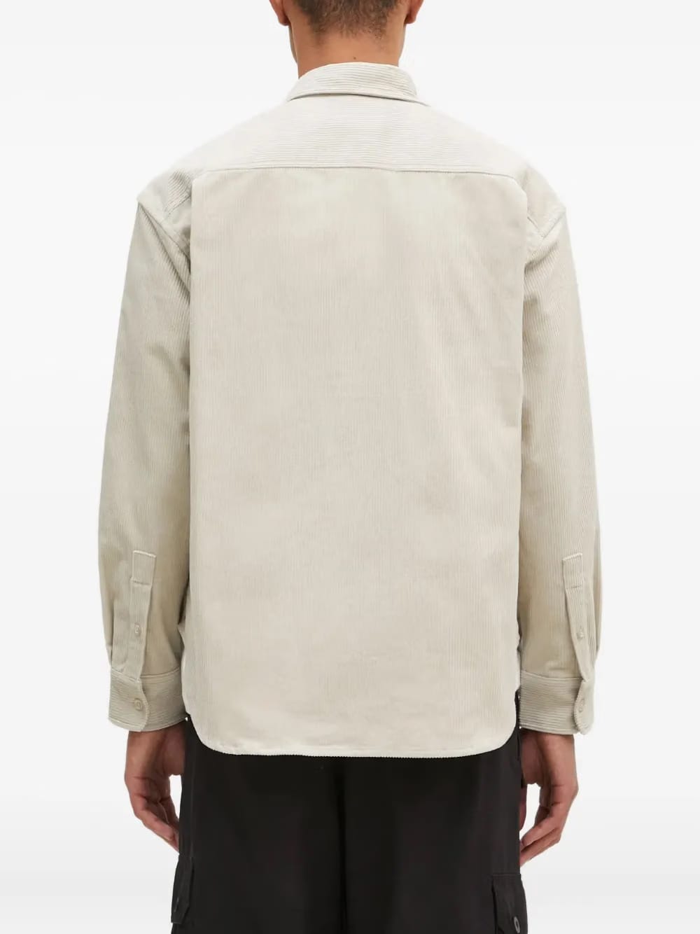 corduroy button-down shirt