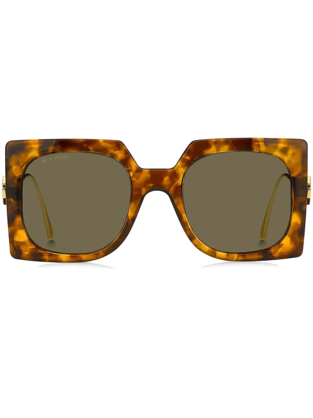 Bold Pegaso square-frame sunglasses