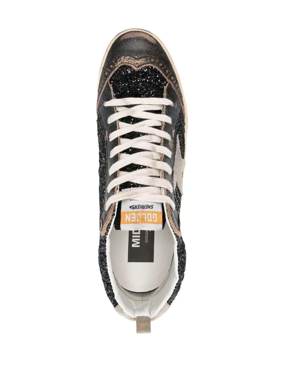 Mid Star lace-up sneakers