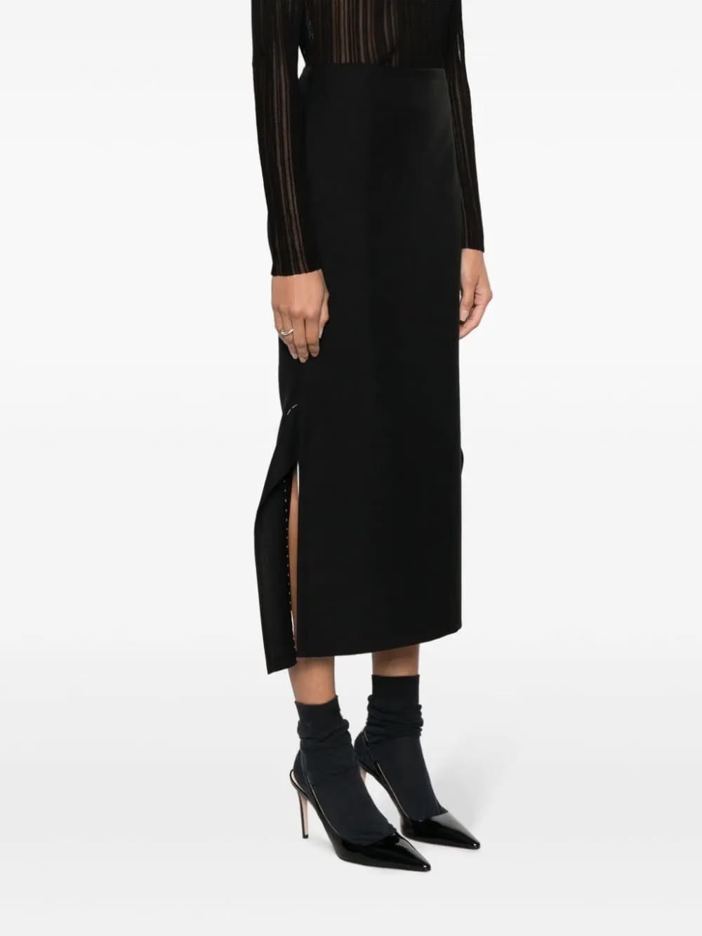 fishtail pencil skirt
