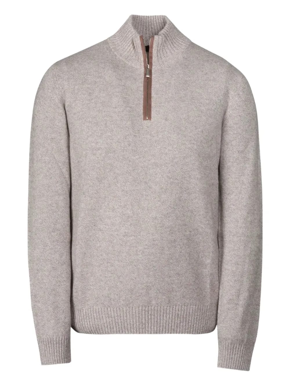 Osmund-Cws zip-neck sweater