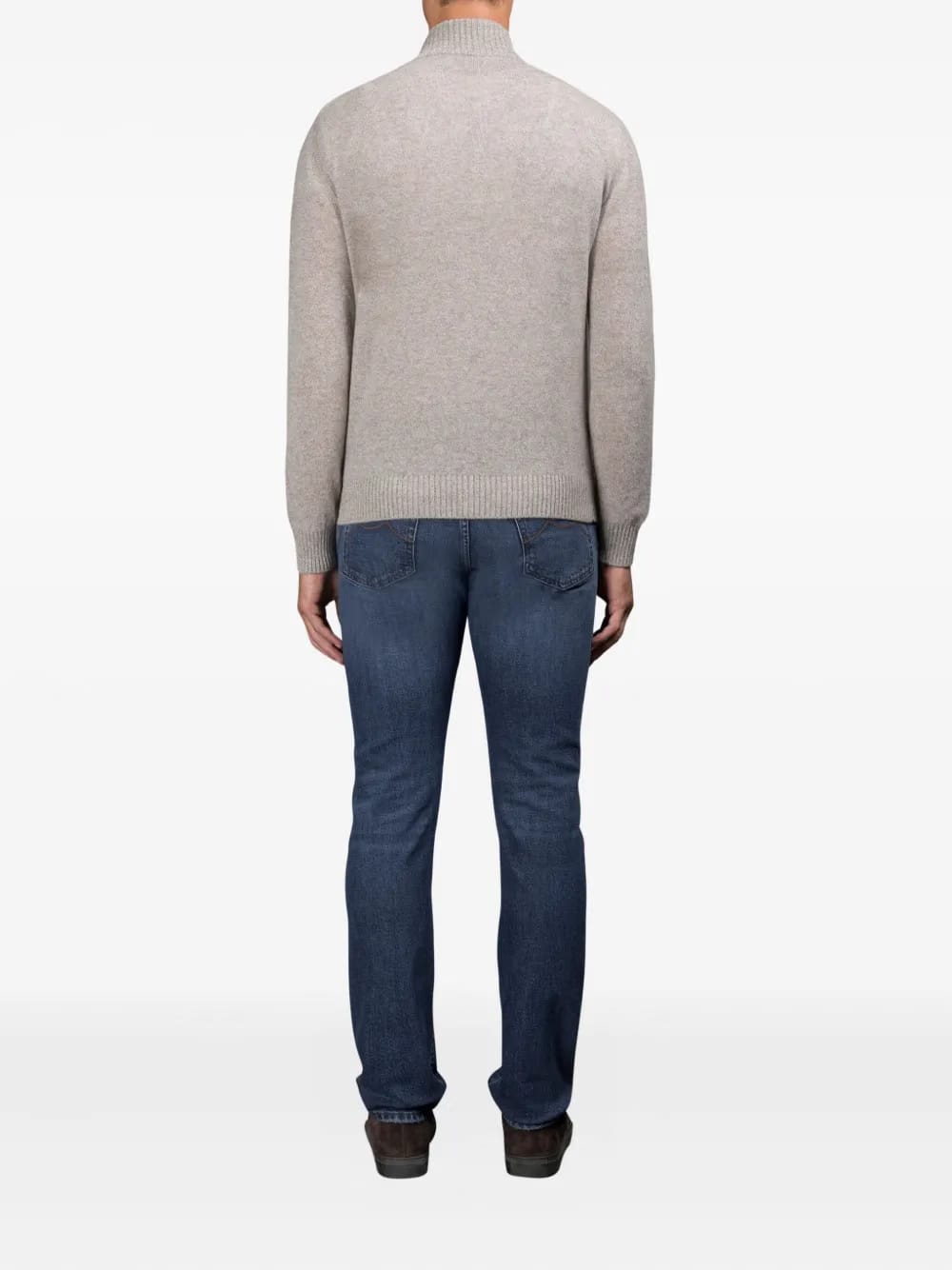Osmund-Cws zip-neck sweater