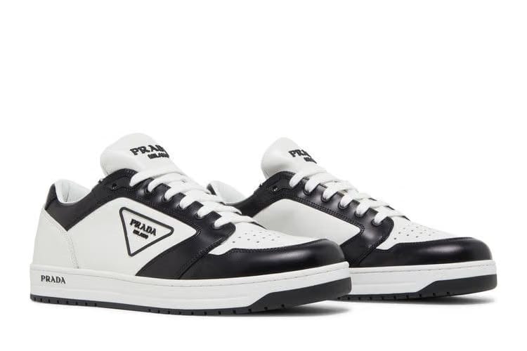 Prada New Avenue Leather Low Black