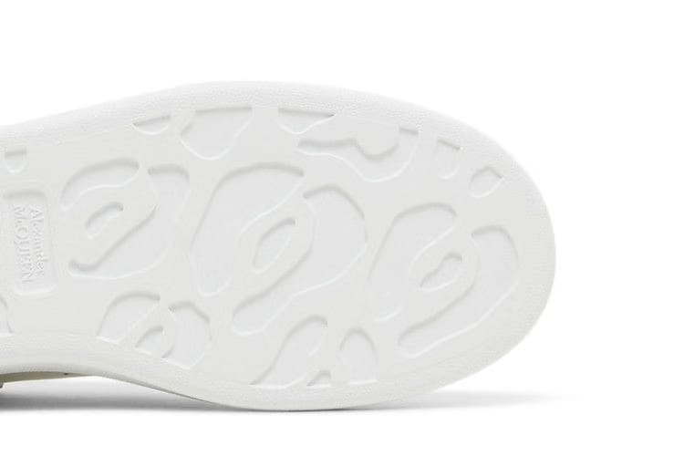 Alexander McQueen Oversized Sneaker White Marble