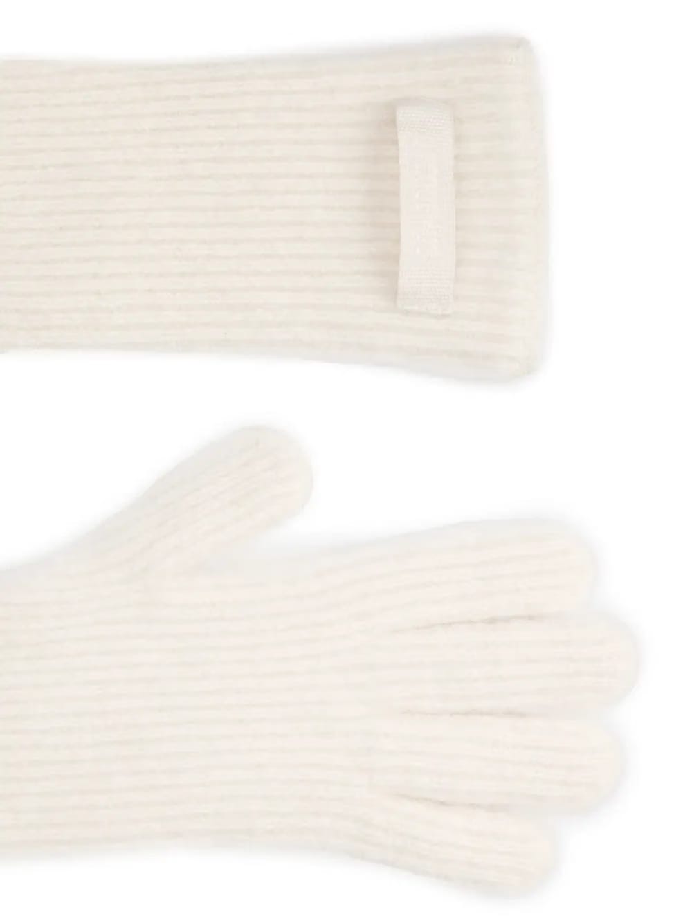 logo-patch gloves