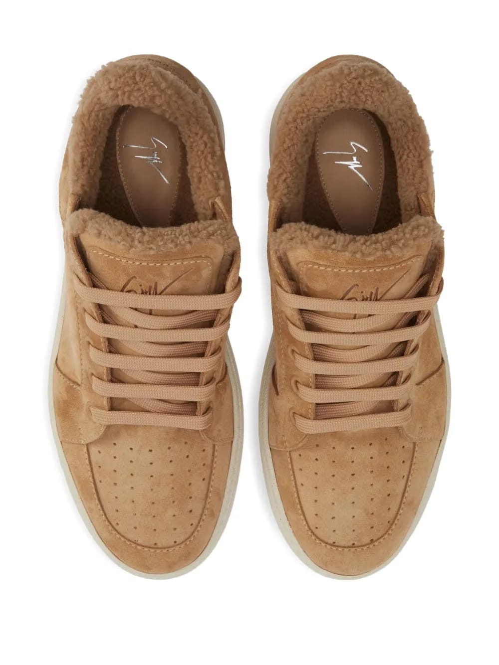 Gz94 lined suede low-top sneakers