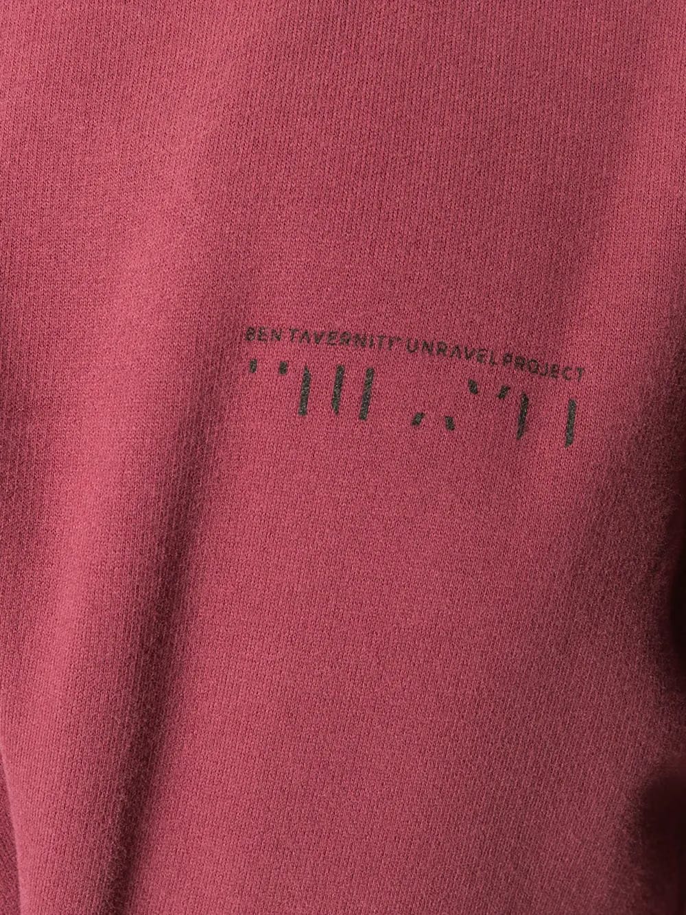 folded detail sweatshirt