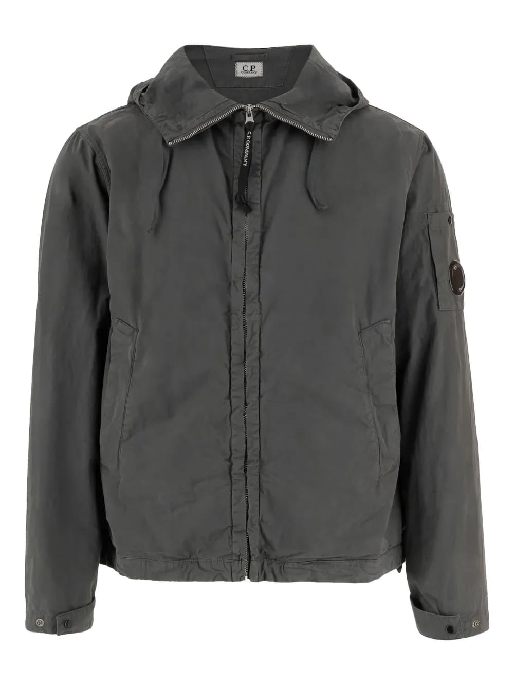micro-reps lens hooded jacket