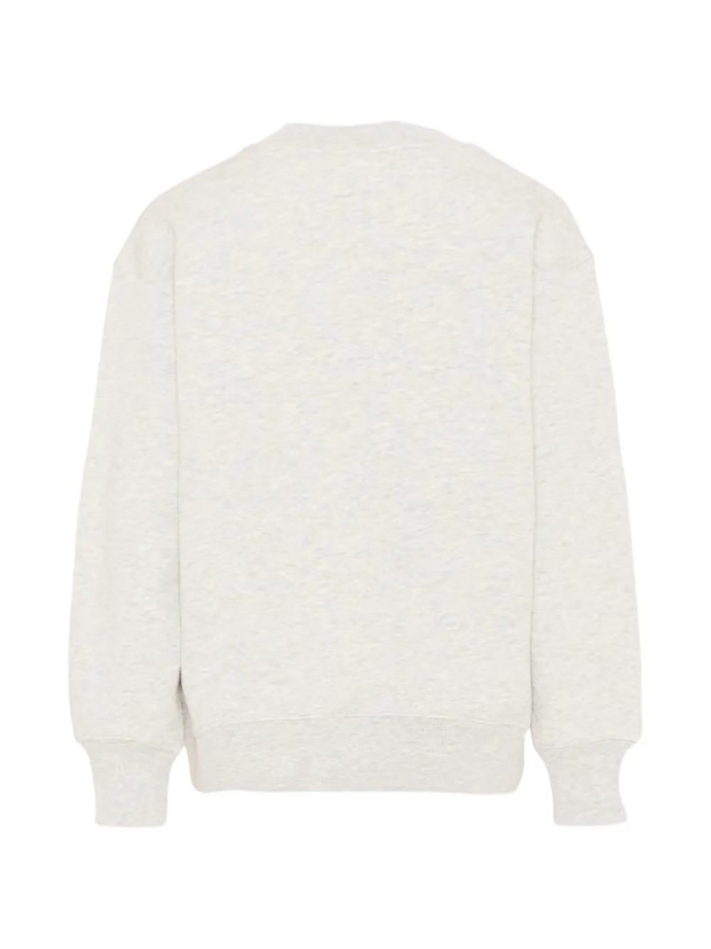 teddy-print sweatshirt