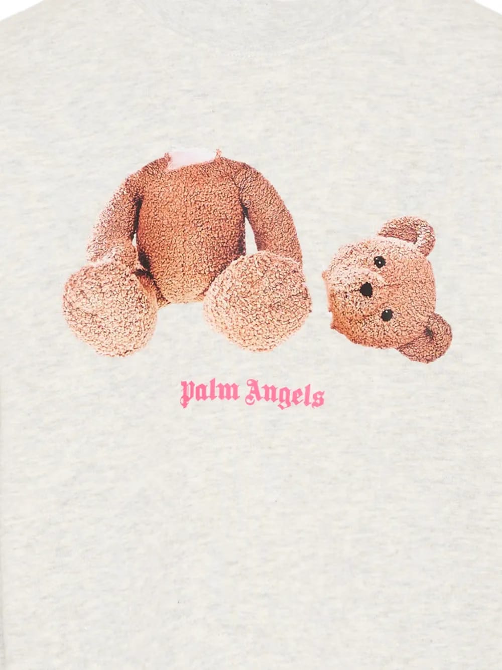 teddy-print sweatshirt