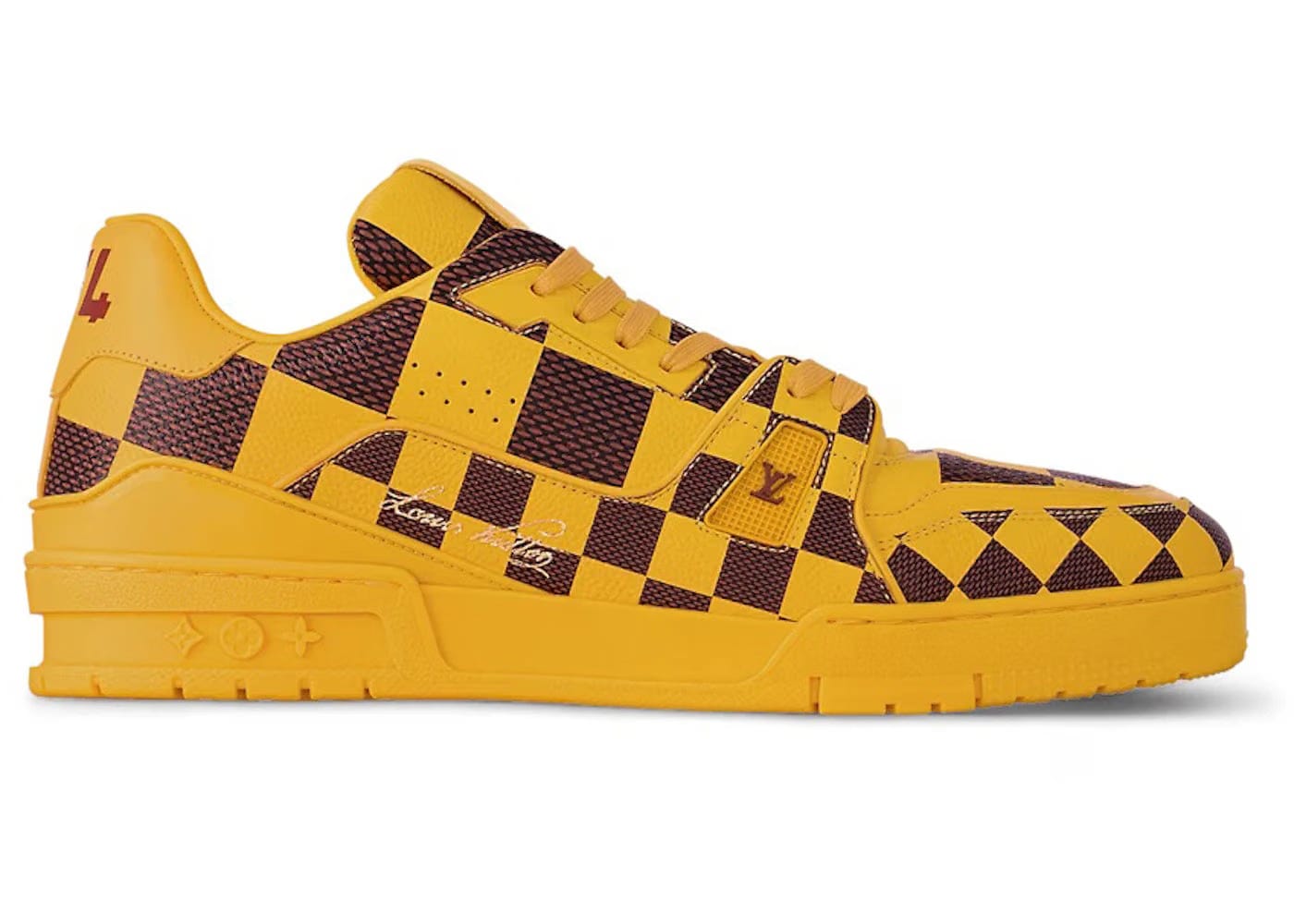 Louis Vuitton Trainer Damier Pop - Yellow