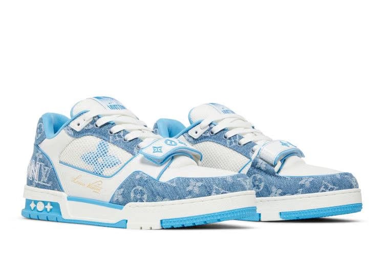Louis Vuitton Trainer Monogram Blue