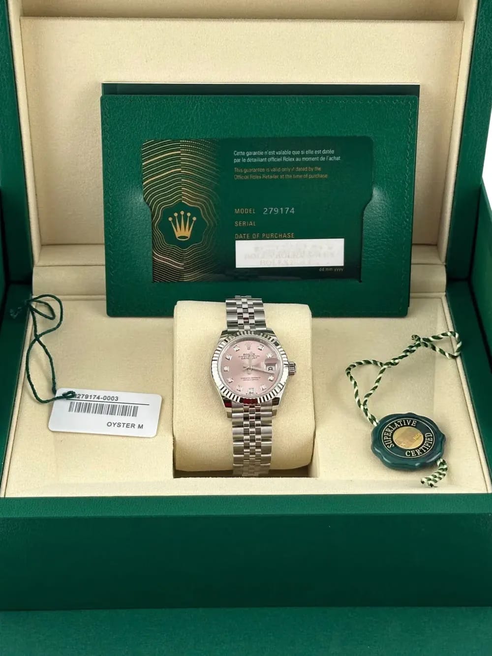 2025 Datejust diamond pink 28mm watch