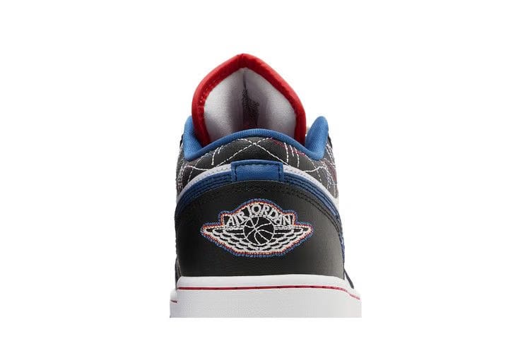 Air Jordan 1 Low SE Industrial Blue Sashiko